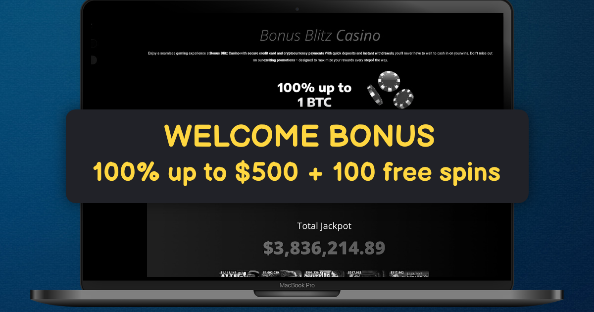 Bonus Blitz banner